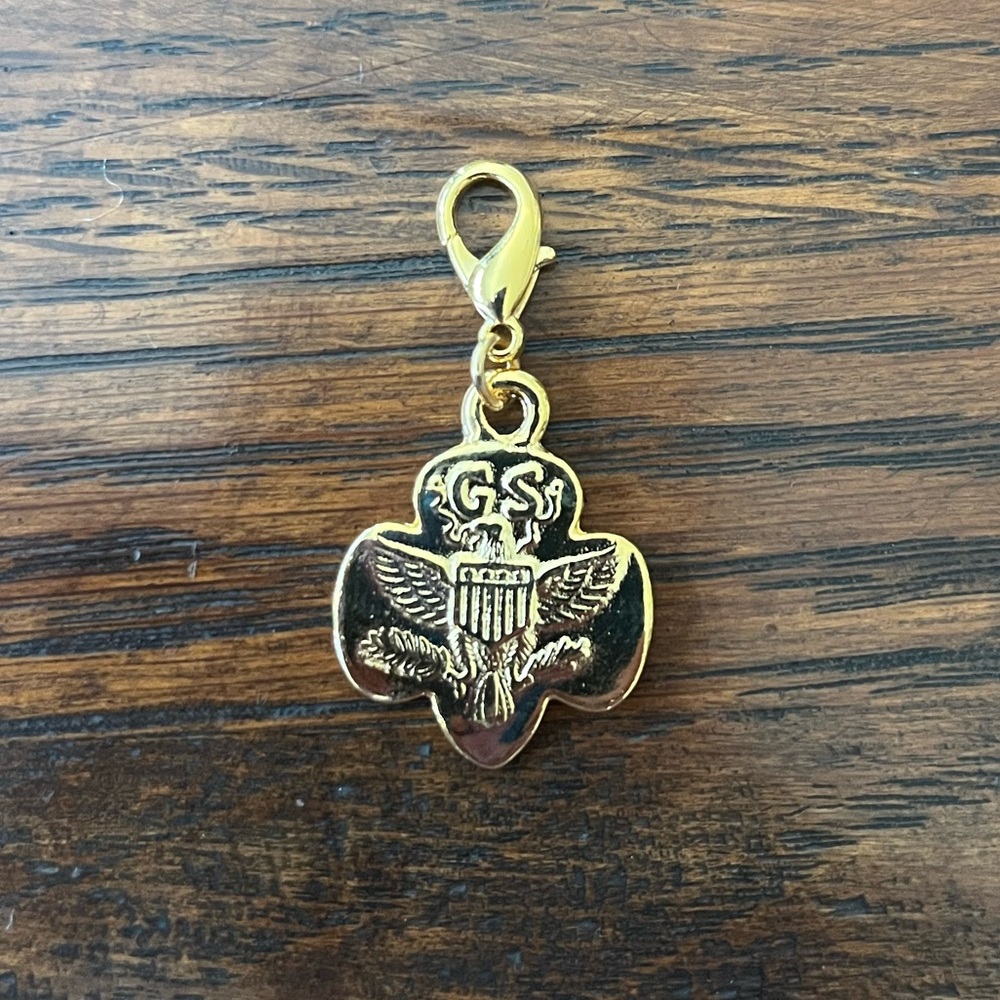Vintage Girl Scout Membership Pin Charm